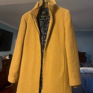 J Crew Italian wool Stadium Cloth Coat size 8